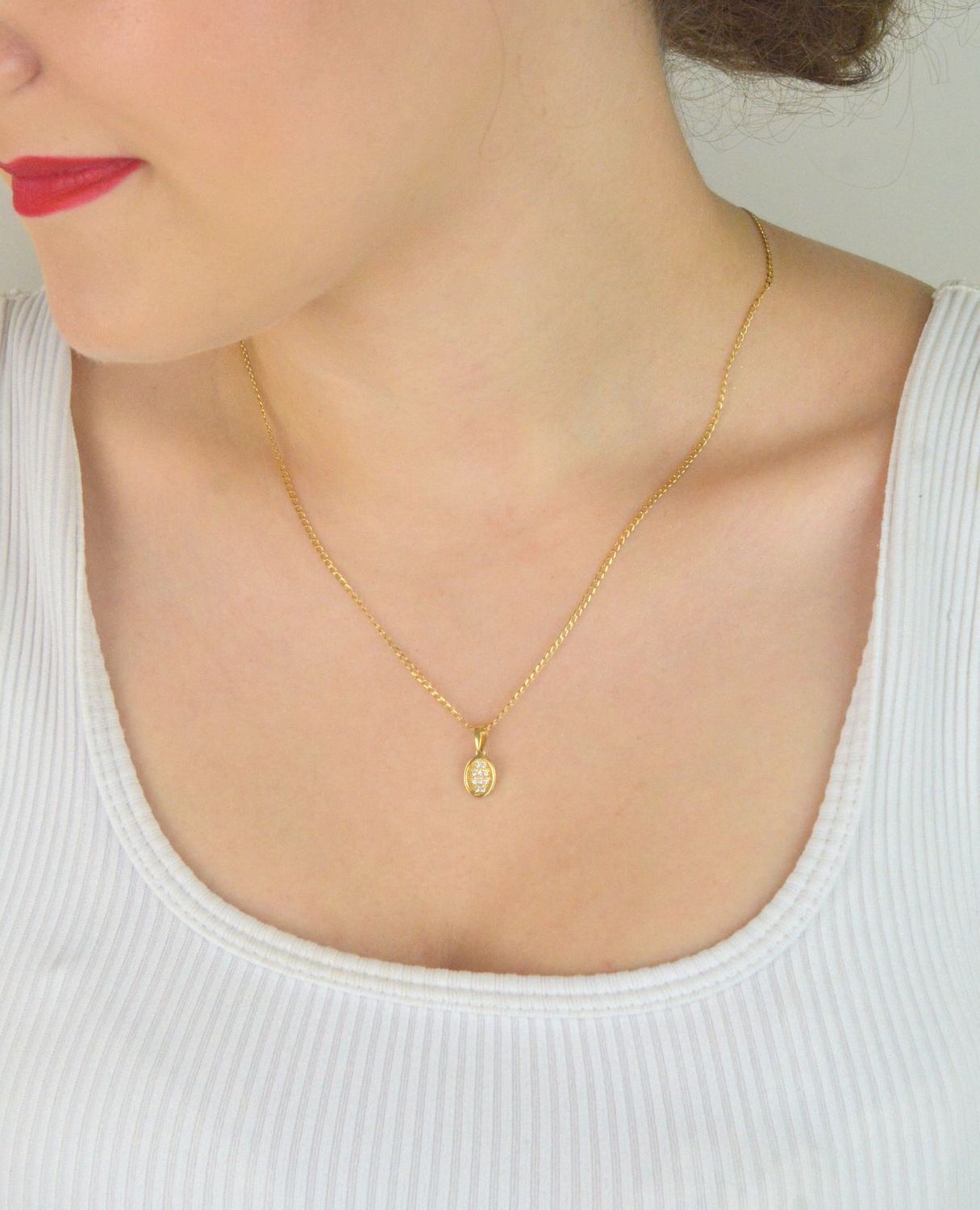 Złoty łańcuszek pancerka 1,6 mm – próba 585  45 cm  Klasyczna biżuteria (2).jpg